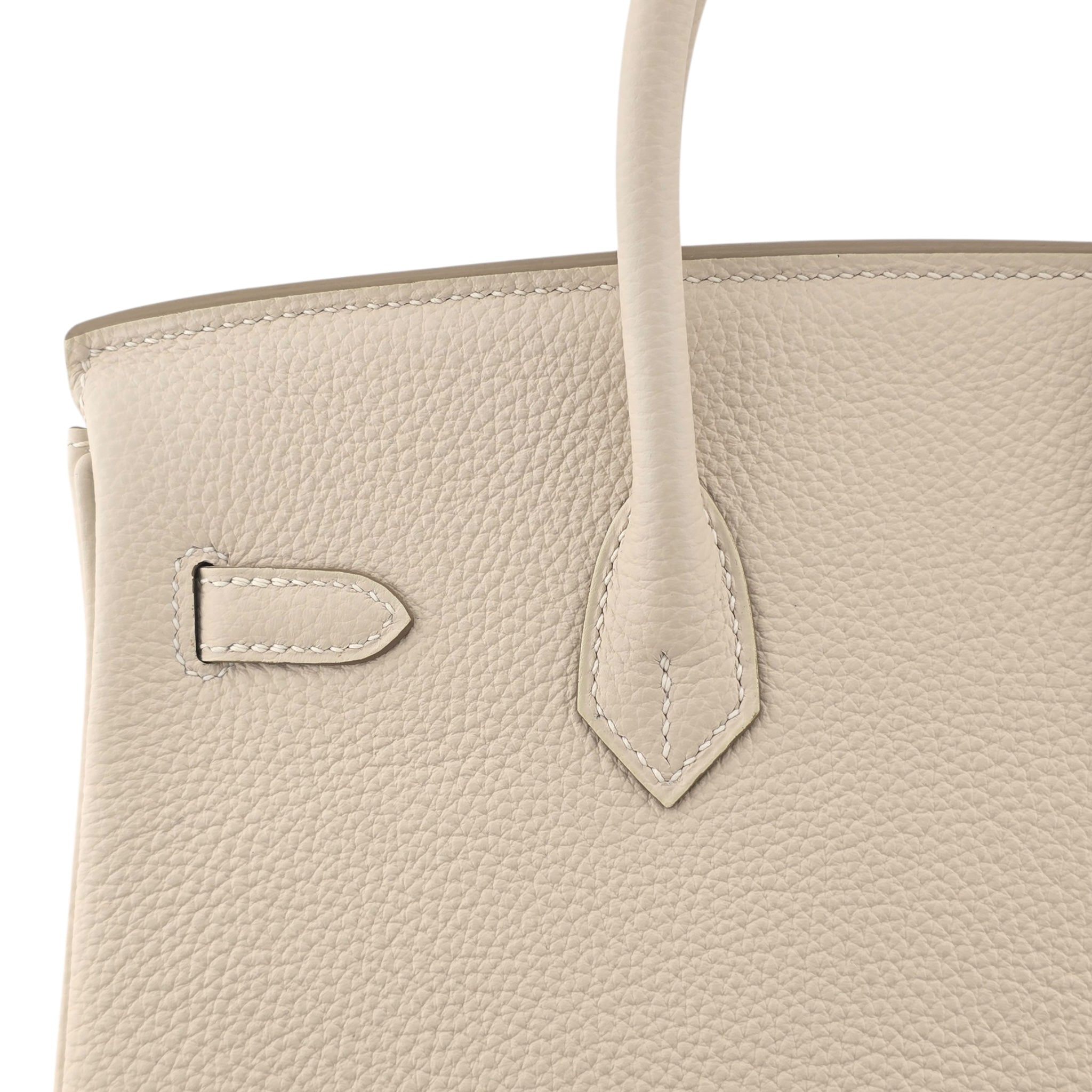 Hermes Birkin 25 Craie Togo GHW