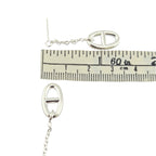 Hermes Farandole Sterling Silver Earrings Medium