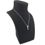 Hermes Cache-Cœur Amulette Pendant Sterling Silver Necklace