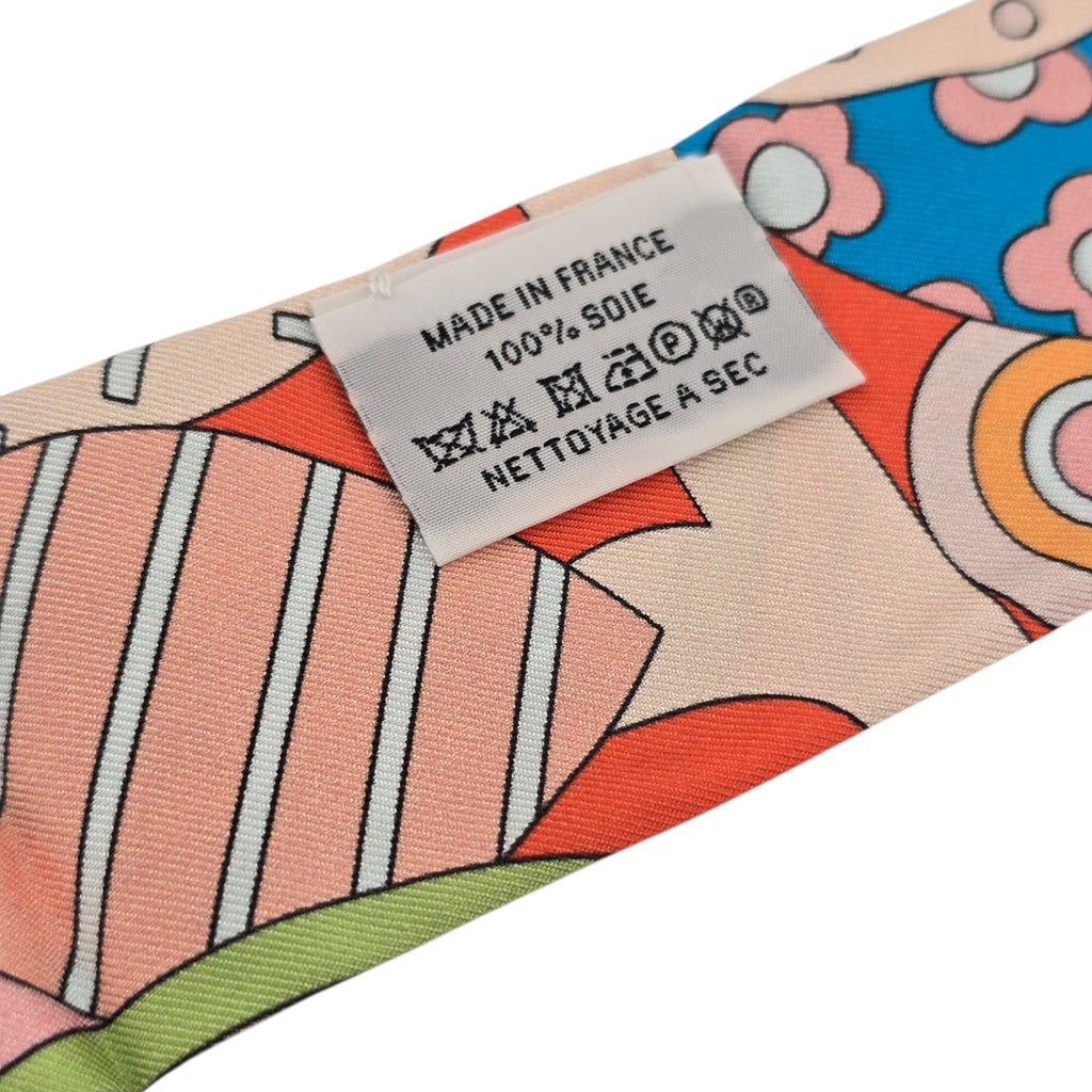 Hermes Silk Les Murmures de la Foret Twilly HERMES