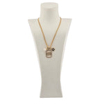 Christian Dior CD Pendant Necklace CHANEL