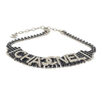Chanel CC Black Crystal Choker Necklace 2020 CHANEL