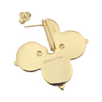 Louis Vuitton LV Medaillon Gold Earrings LOUIS VUITTON