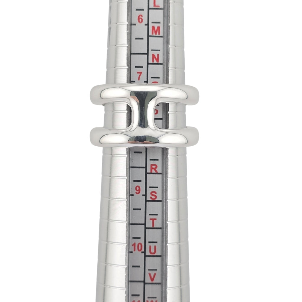 Hermes Osmose Silver 925 Ring Small