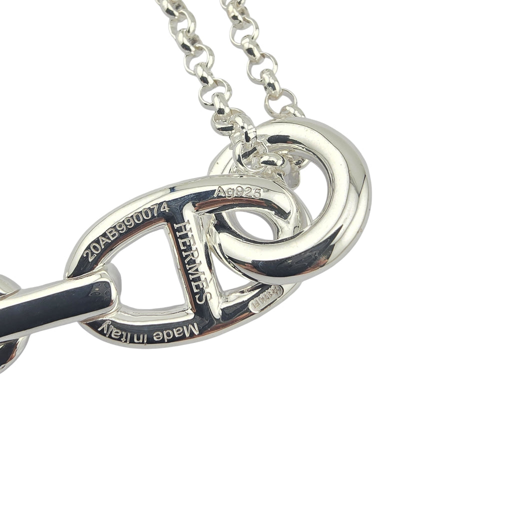 Hermes Chaine d'Ancre Enchainee Pendant Large Model