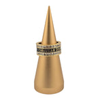 Christian Dior Night Code Black Enamel Ring DIOR
