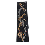 Hermes Silk Les Cles a Pois Twilly HERMES