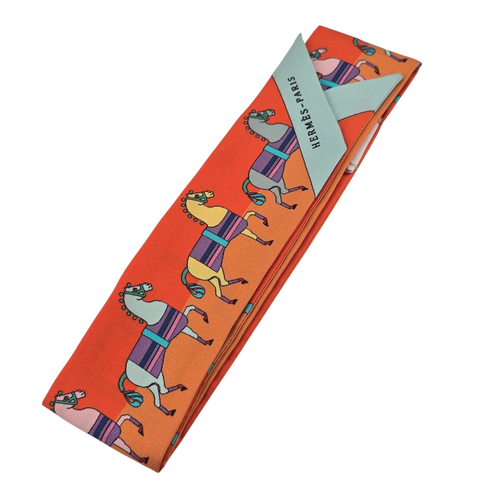 Hermes Silk Racobar Twilly HERMES