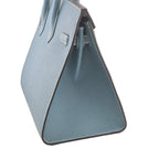 Hermes Birkin 25 Bleu Jean Epsom PHW Bag HERMES