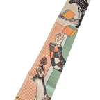 Hermes Silk Twilly Grand Theatre Nouveau Multi-color HERMES