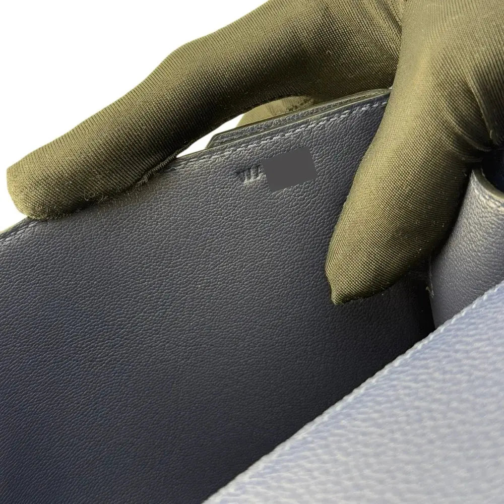 Hermes Kelly Depeches 25 Bleu Saphir Togo PHW