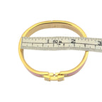 Hermes Clic H Bracelet Pink Gold GM