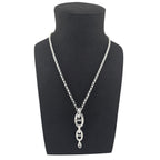 Hermes Chaine d'Ancre Enchainee Pendant Large Model