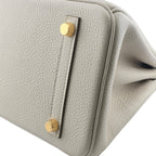 Hermes Birkin 25 Craie Togo GHW