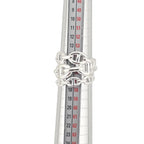 Hermes Chaine d'ancre Enchainee Silver Ring Large Model HERMES