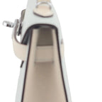 Hermes Chevre Mysore Horseshoe Mini Kelly Sellier 20 Bleu Brume Nata Bag HERMES