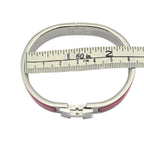 Hermes Clic H Bracelet Pink Palladium GM