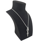 Hermes Chaine d'Ancre Enchainee Pendant Large Model