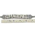 Chanel CC Black Crystal Choker Necklace 2020 CHANEL