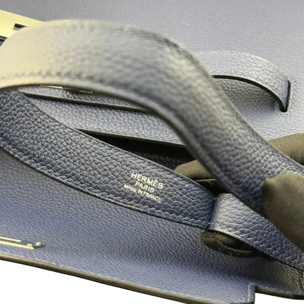 Hermes Kelly Depeches 25 Bleu Saphir Togo PHW