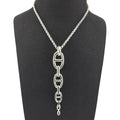 Hermes Chaine d'Ancre Enchainee Pendant Necklace, Very Large Model HERMES