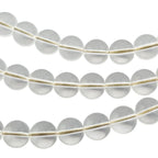 Chanel CC Clear Bead Long Bow Necklace 2025 CHANEL