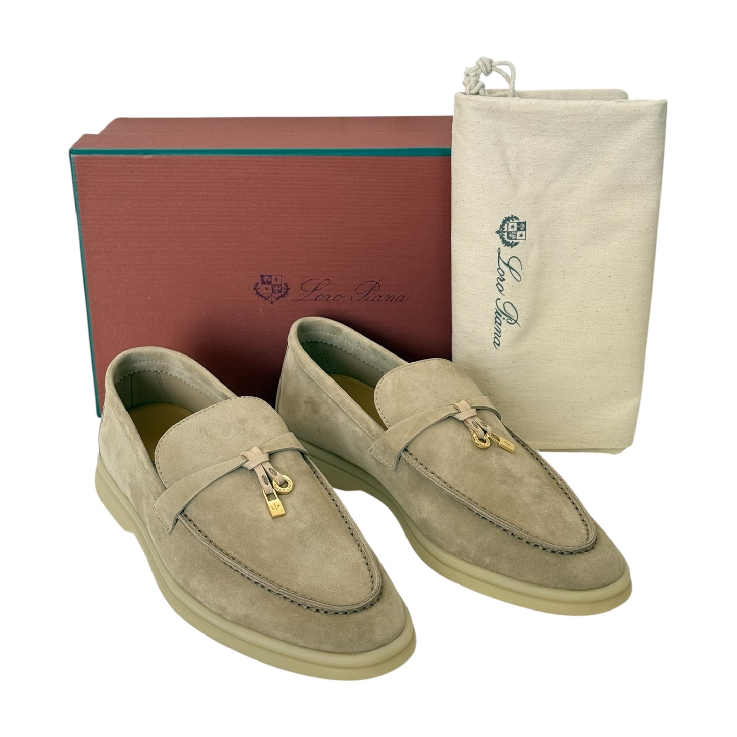 LORO PIANA SUMMER CHARMS WALK SANDSTONE - 39