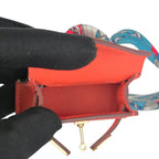 Hermes Tadelakt Mini Kelly Twilly Bag Charm Capucine HERMES