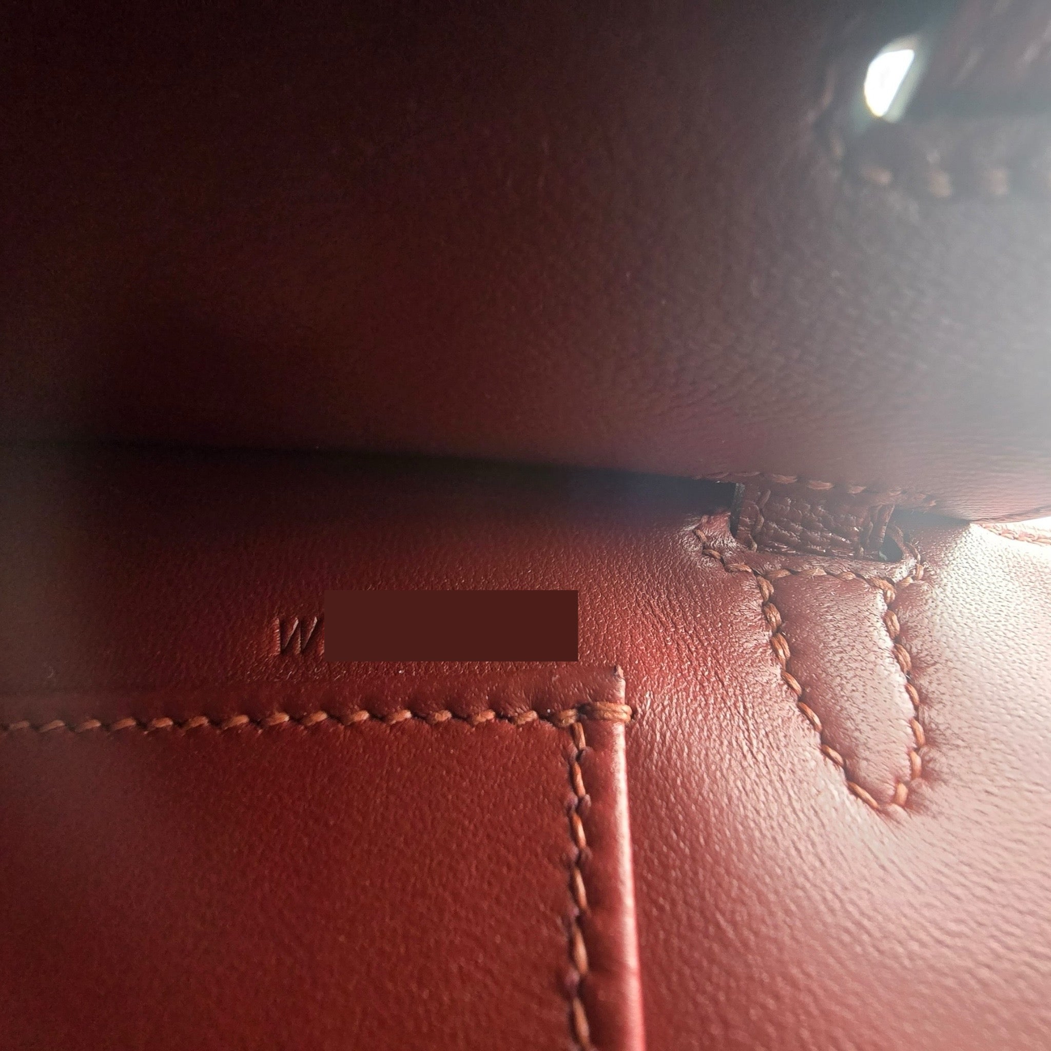 Hermes Mini Kelly II Sellier Rouge H Chèvre Gold