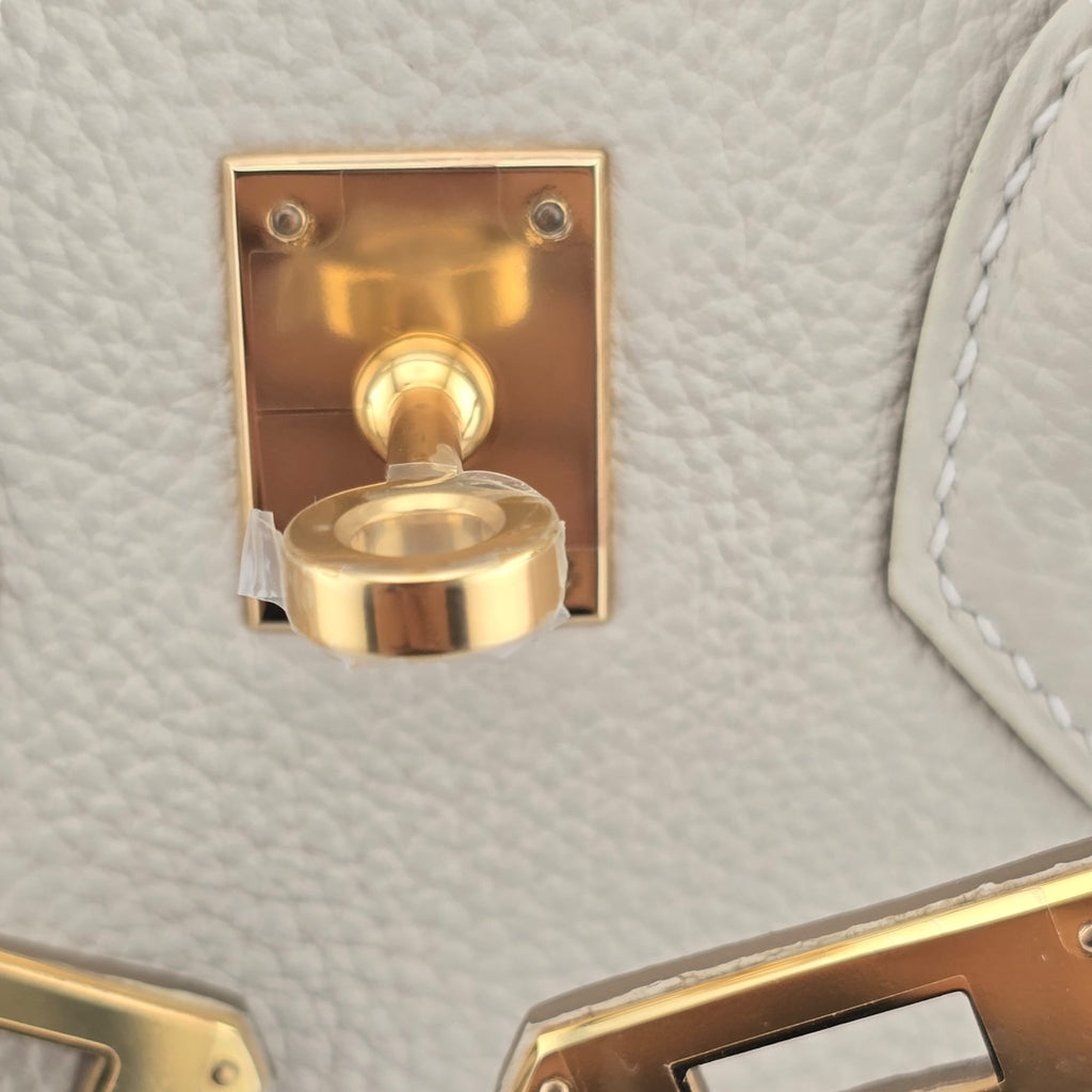 Hermes Birkin 25 Craie Togo GHW