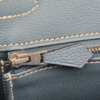Hermes Birkin 25 Bleu Jean Togo PHW HERMES
