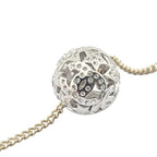 Chanel CC Ball Pendant Gold Necklace 2025 CHANEL