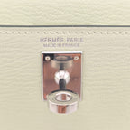 Hermes Mini Kelly II Vert Fizz Chevre Palladium Hardware
