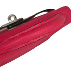 Hermes Mini Kelly II Epsom Rose Extreme Palladium