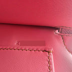 Hermes Mini Kelly II Epsom 5P Bubblegum Pink Palladium Hardware