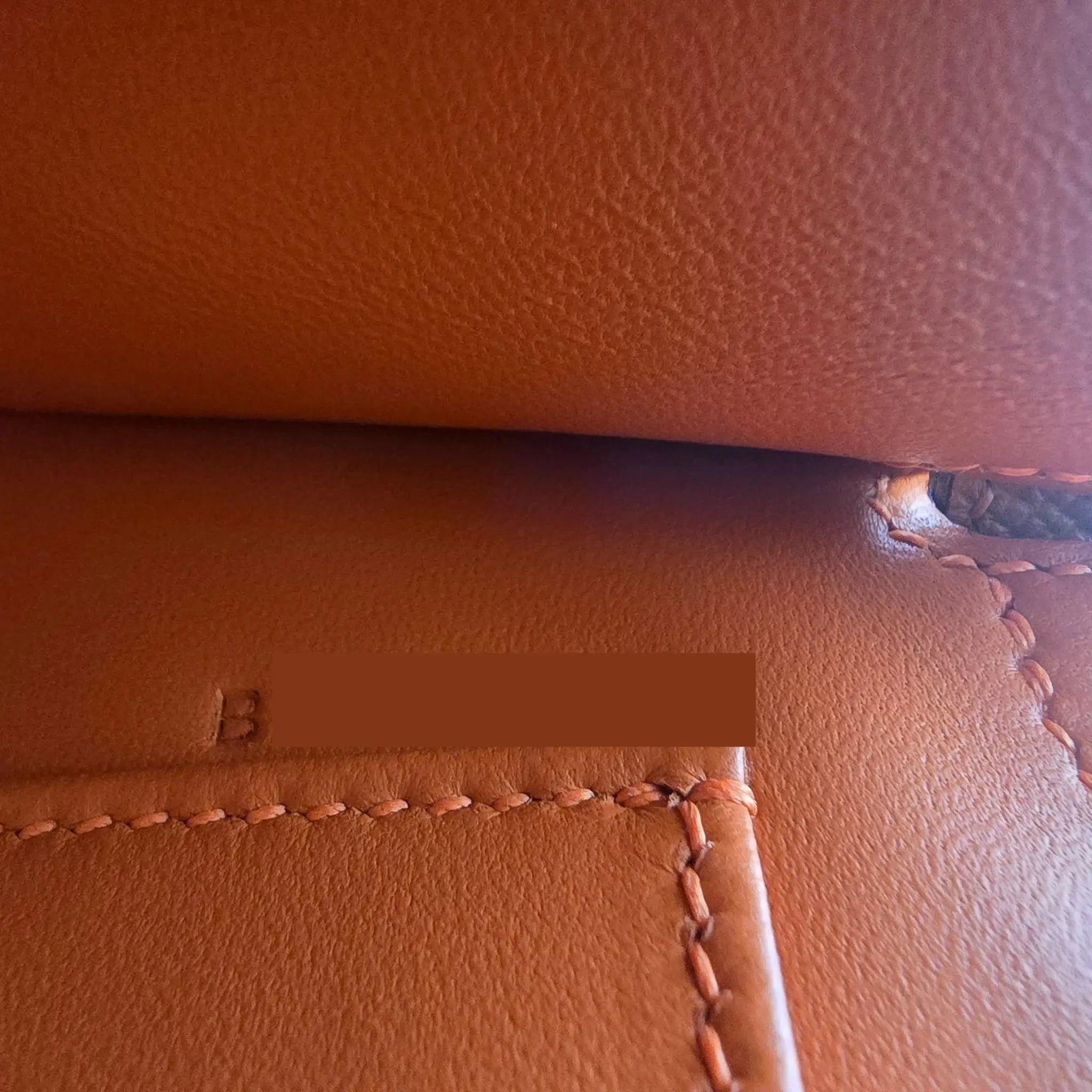 Hermes Mini Kelly II Epsom Orange Gold Hardware Bag HERMES