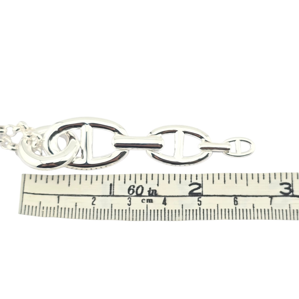 Hermes Chaine d'Ancre Enchainee Pendant Large Model