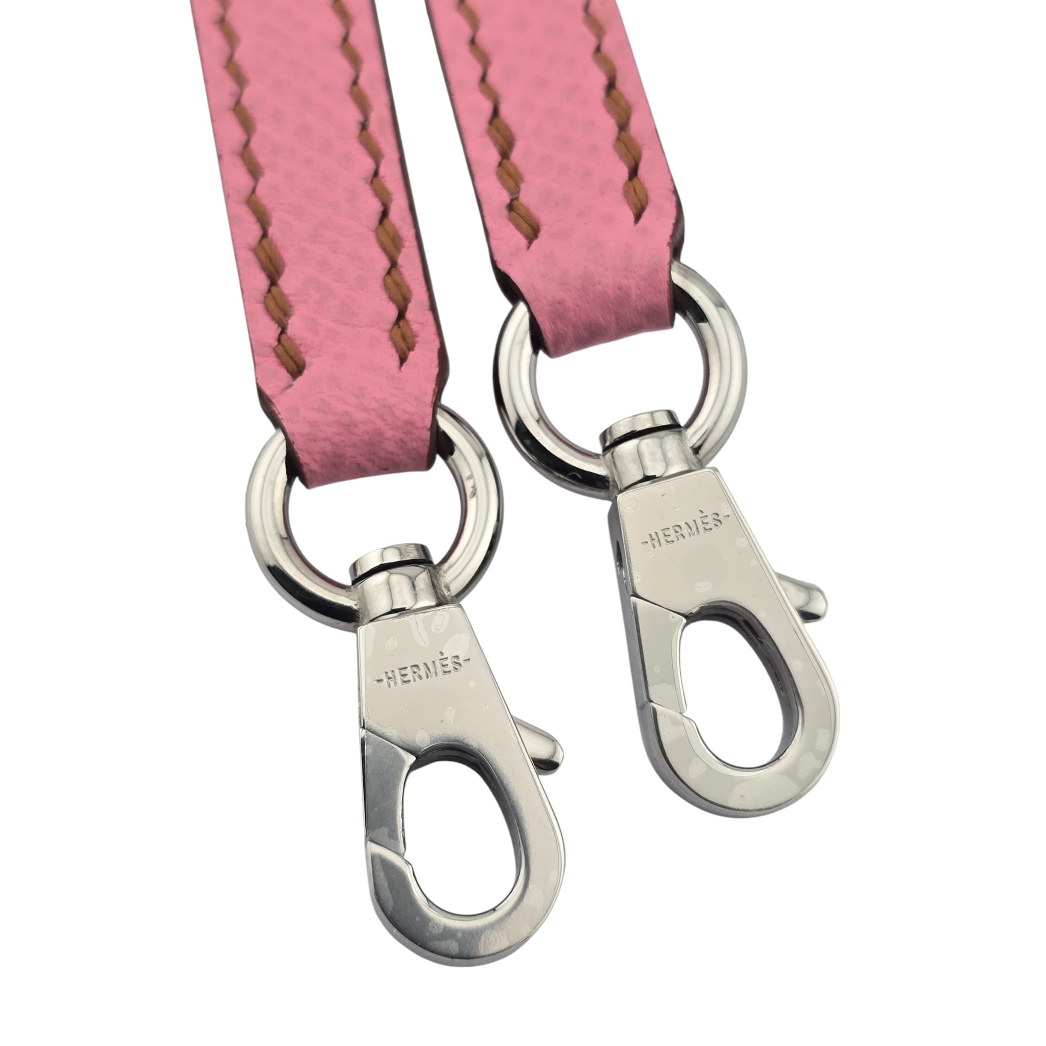 Hermes Mini Kelly II Epsom 5P Bubblegum Pink Palladium Hardware