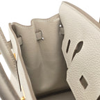 Hermes Birkin 25 Craie Togo GHW