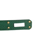 Hermes Mini Kelly II Epsom Vert Vertigo Gold Hardware Bag HERMES