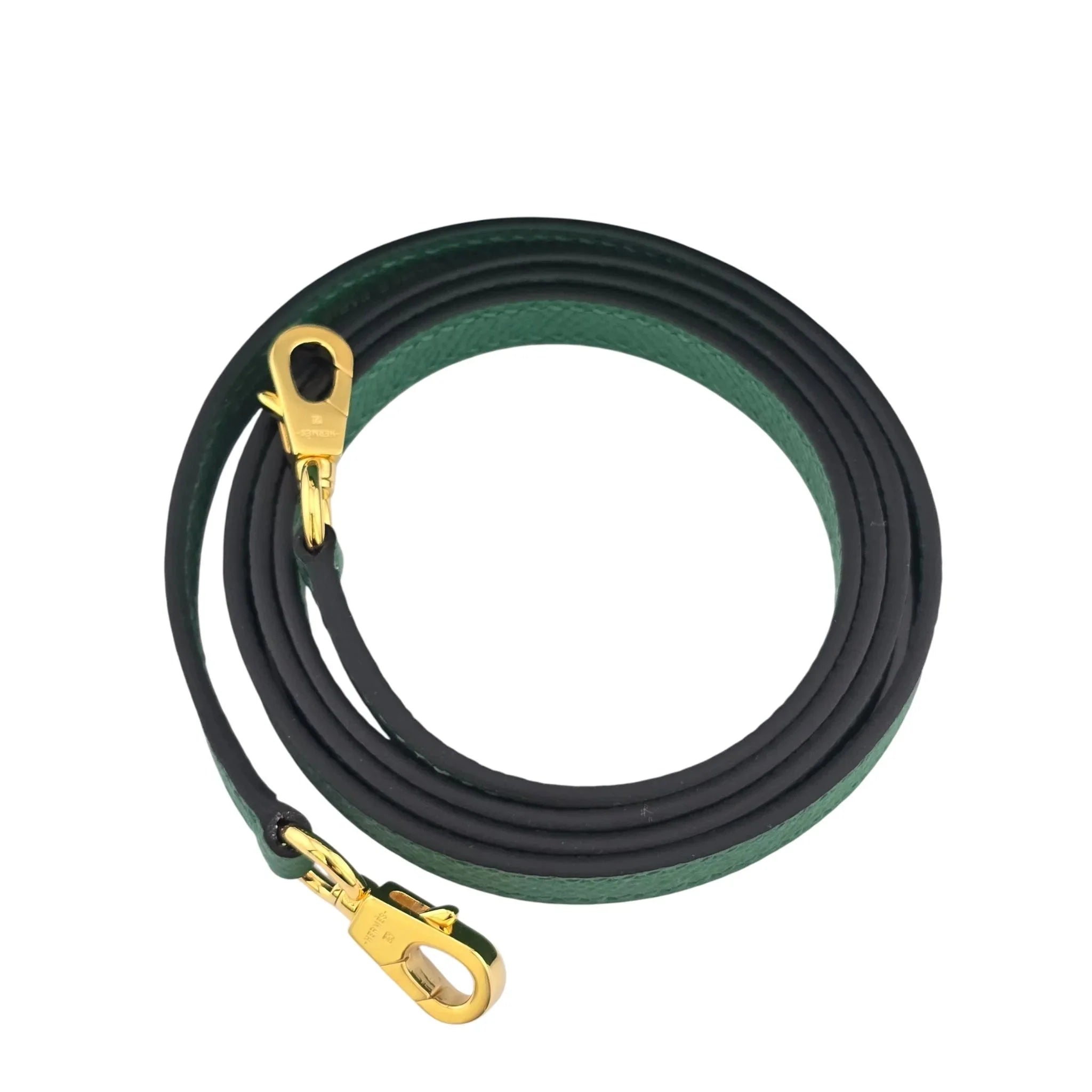 Hermes Mini Kelly II Epsom Vert Vertigo Gold Hardware Bag HERMES