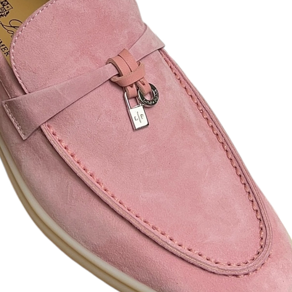 Loro Piana Summer Charms Walk Loafer Flowering Cherry 39