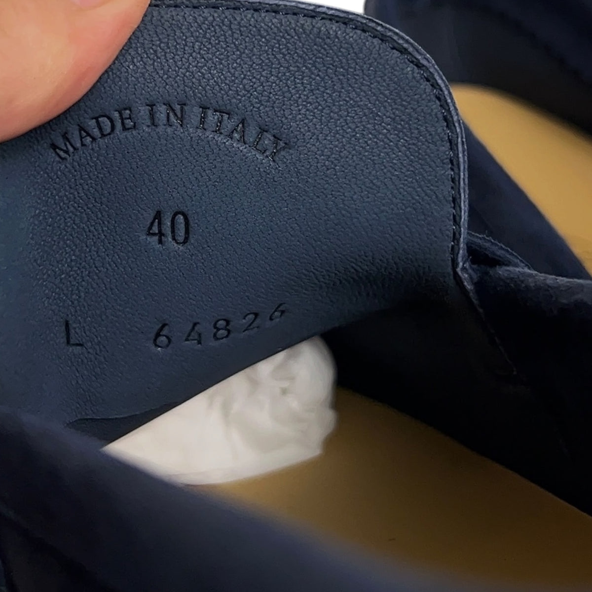 Loro Piana Summer Charms Walk Loafer Navy Blue 39